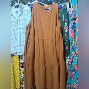 Ava & Viv Brown Maxi Dress